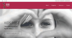 Desktop Screenshot of kidsfirstinc.net